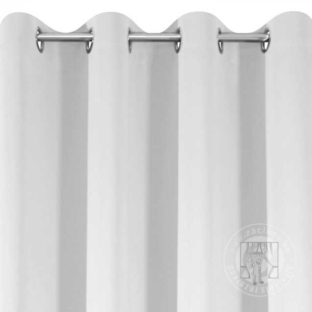 Záves LOGAN na krúžkoch 135x250cm biely