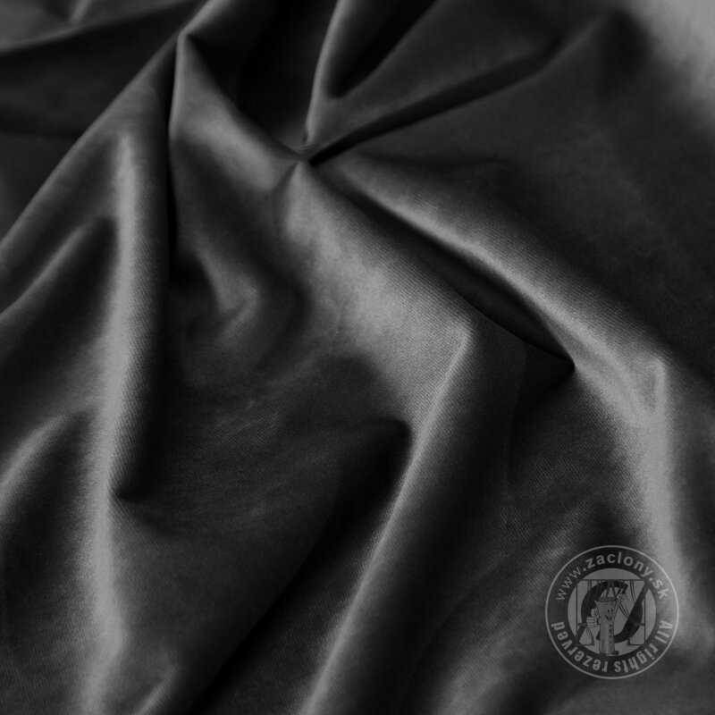 Záves RIA na páske čierny 140x270cm