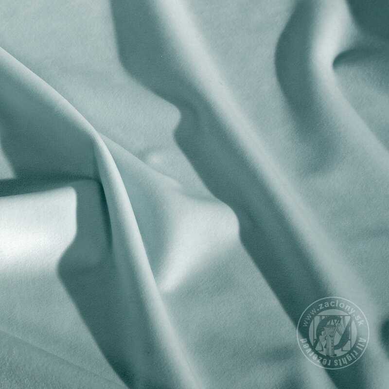 Záves RIA na krúžkoch zelenomodrý 140x250cm