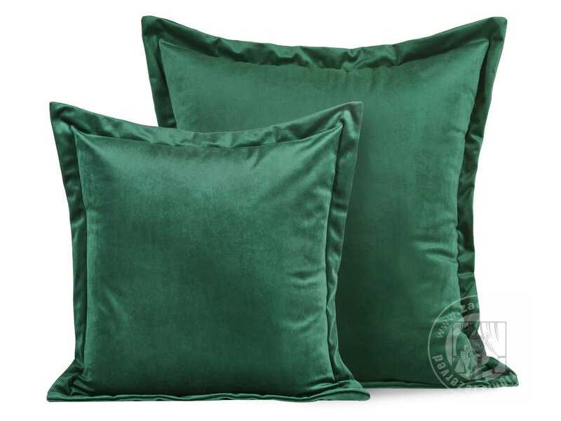 Obliečka na vankúš RIA 45x45 cm tmavozelená
