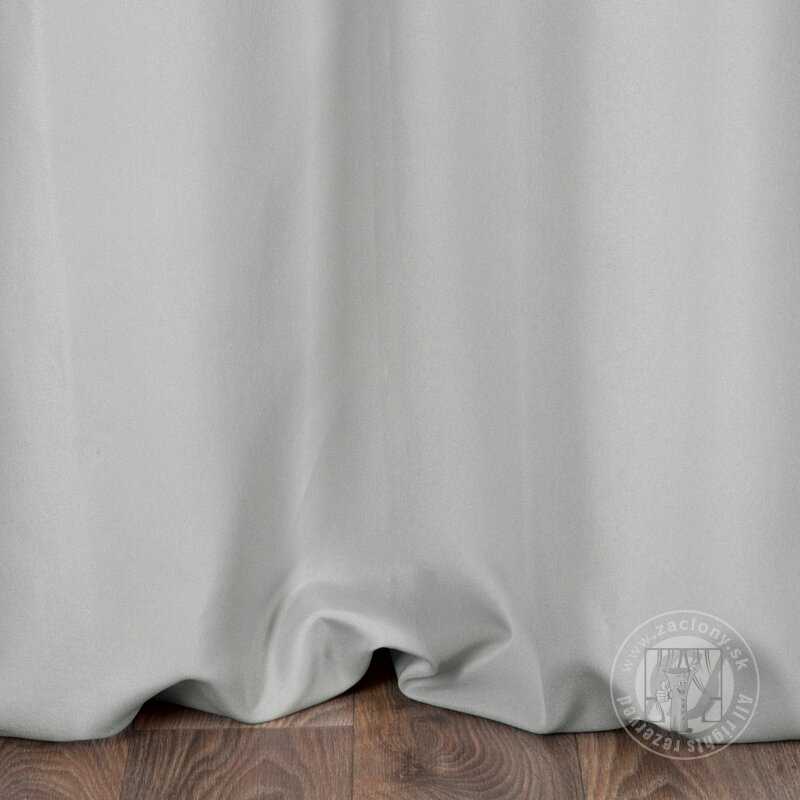 Záves RITA na krúžkoch oceľový 140x250cm