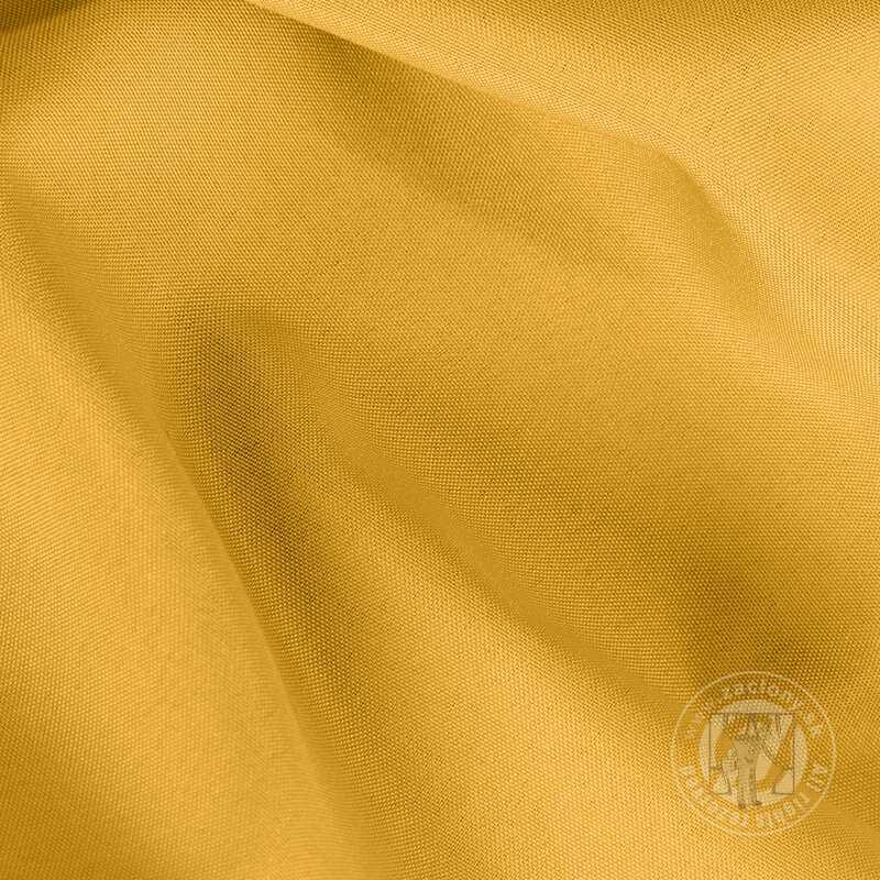 Krátky záves RITA na páske horčicový 140x175cm