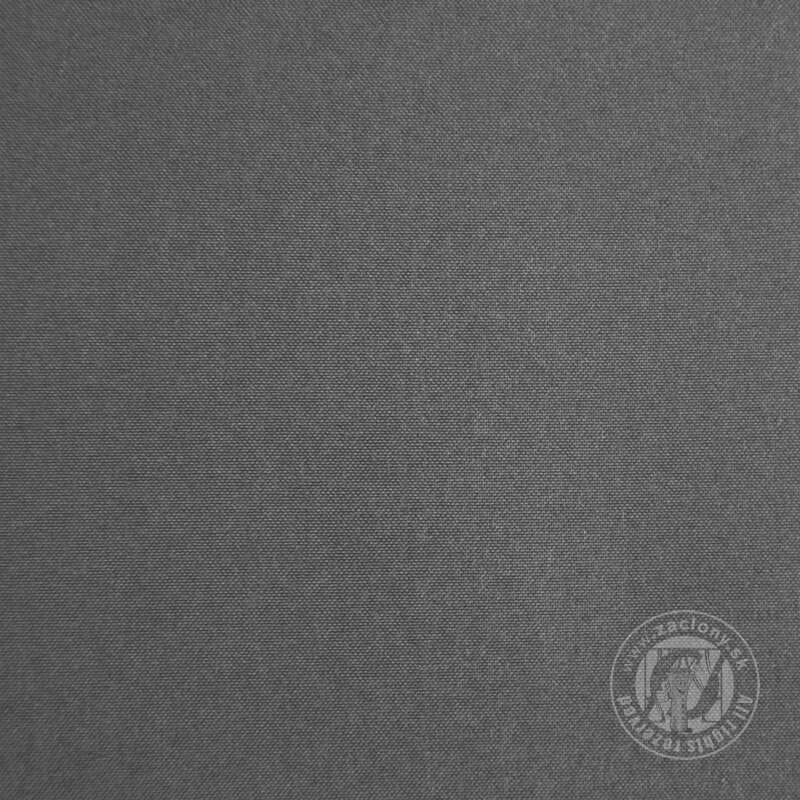 Krátky záves RITA na krúžkoch grafitový 140x175cm