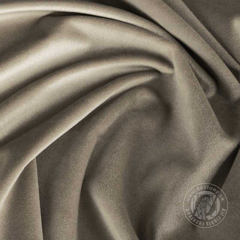 Záves MELANIE na páske hnedý 140x270cm