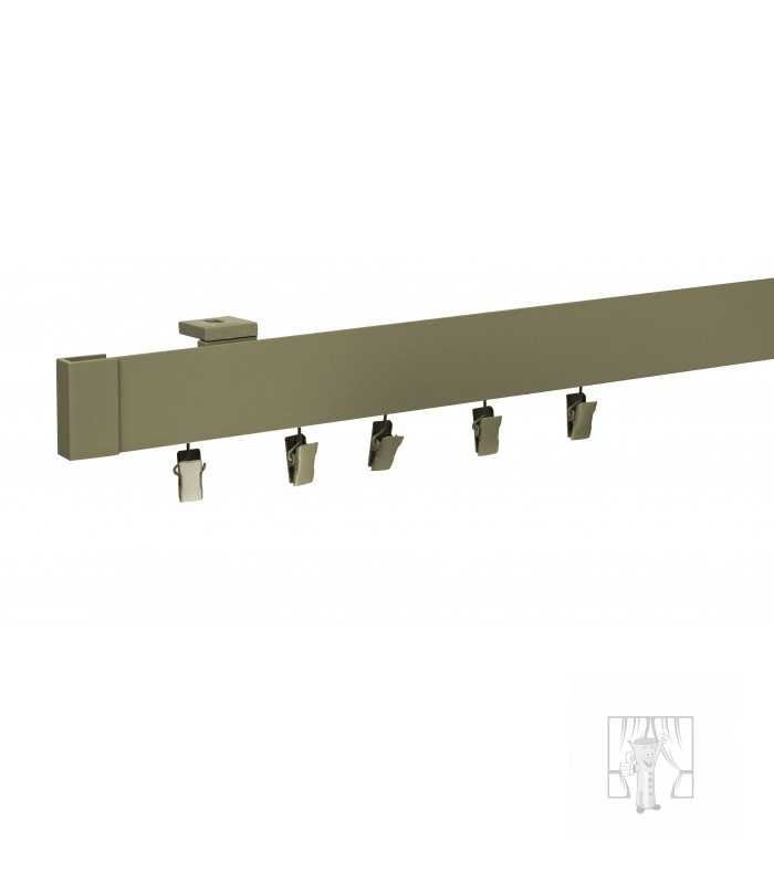 Hliníková garniža LUXOR Patyna so štipcami