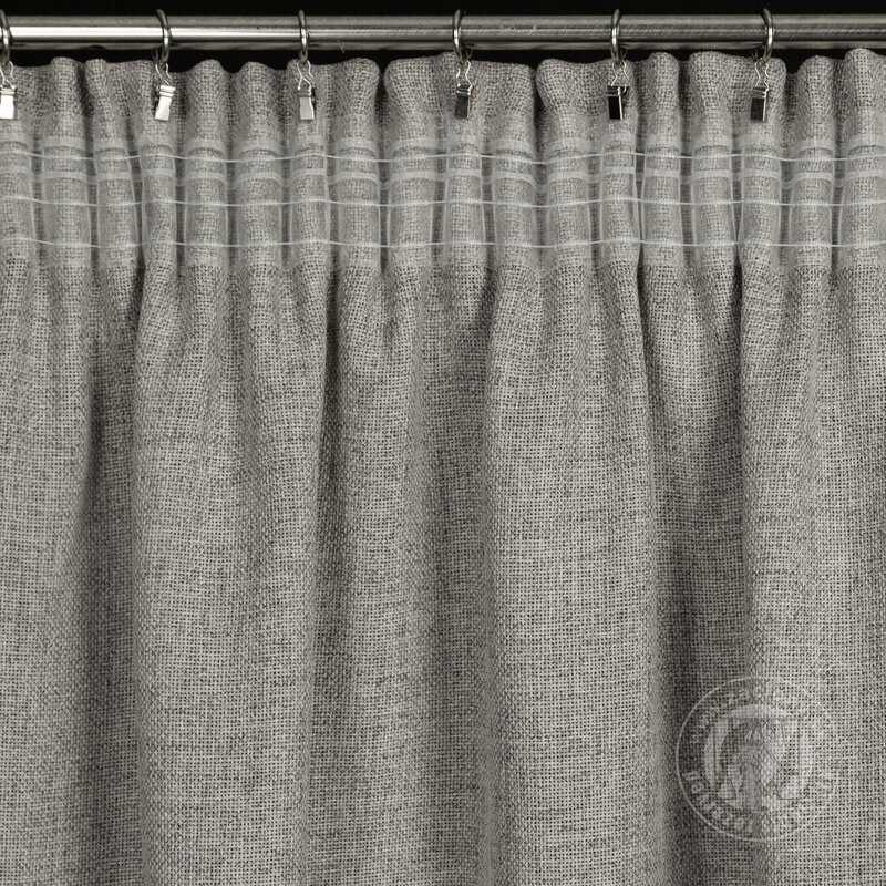 Záves JULA na páske cappuccino 140x270cm