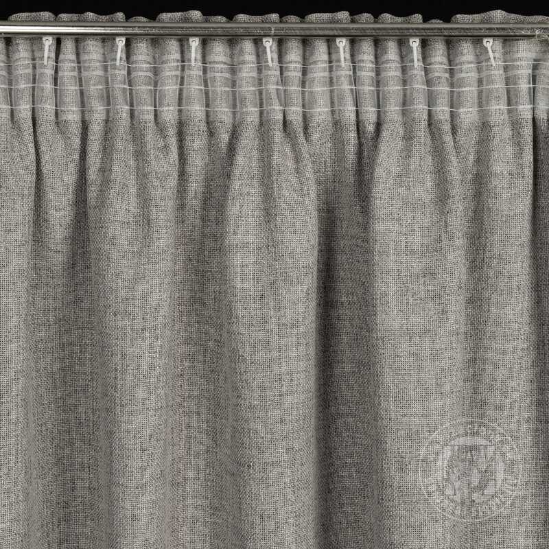 Záves JULA na páske cappuccino 140x270cm