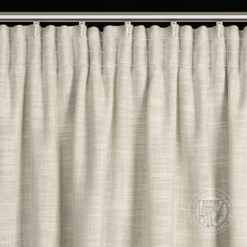 Záves ROSI na páske tmavobéžová 140x270cm