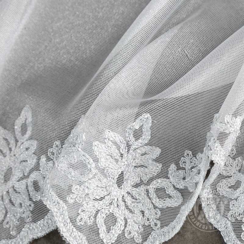 Záclona LIZ na páske biela 300x145cm