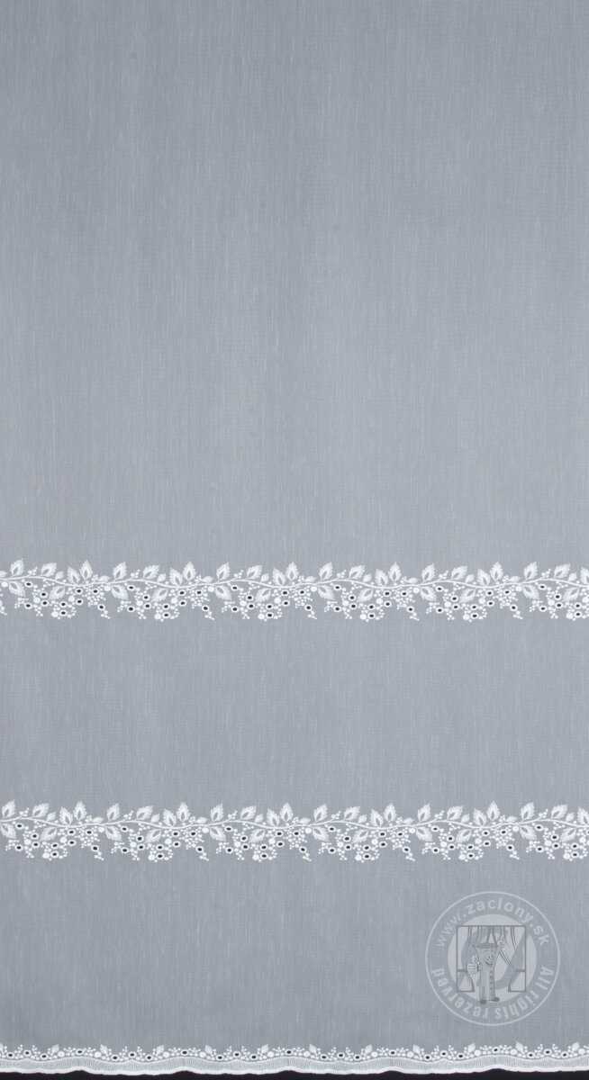 Záclona metráž 16241 ADEN krémová, 160cm - 4,7 m