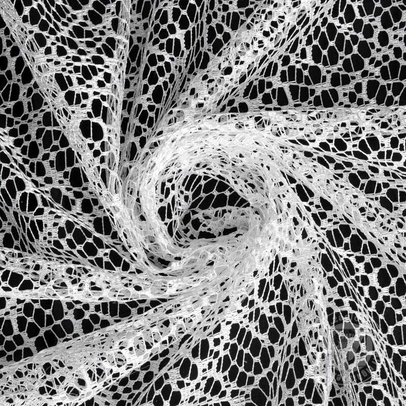 Záclona AMANDA na krúžkoch biela 300x250cm