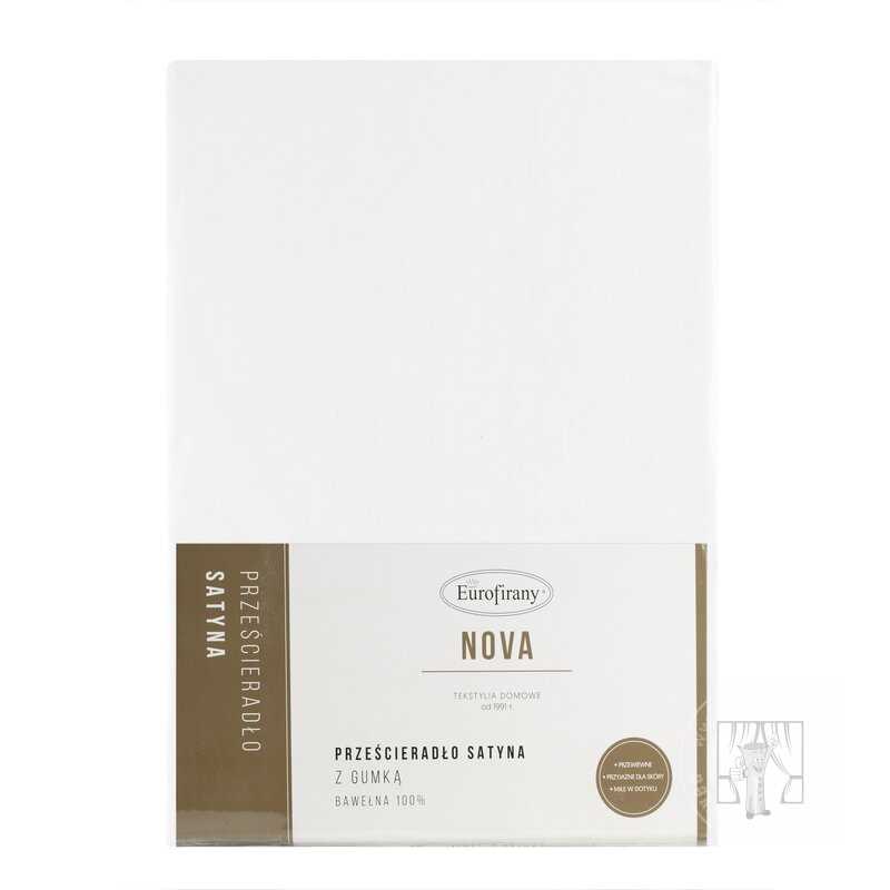 Plachta z bavlneného saténu NOVA3 180x200 cm biela