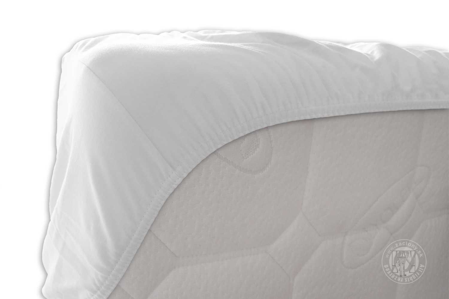 Napínacia plachta JERSEY 200x220 cm biela 1