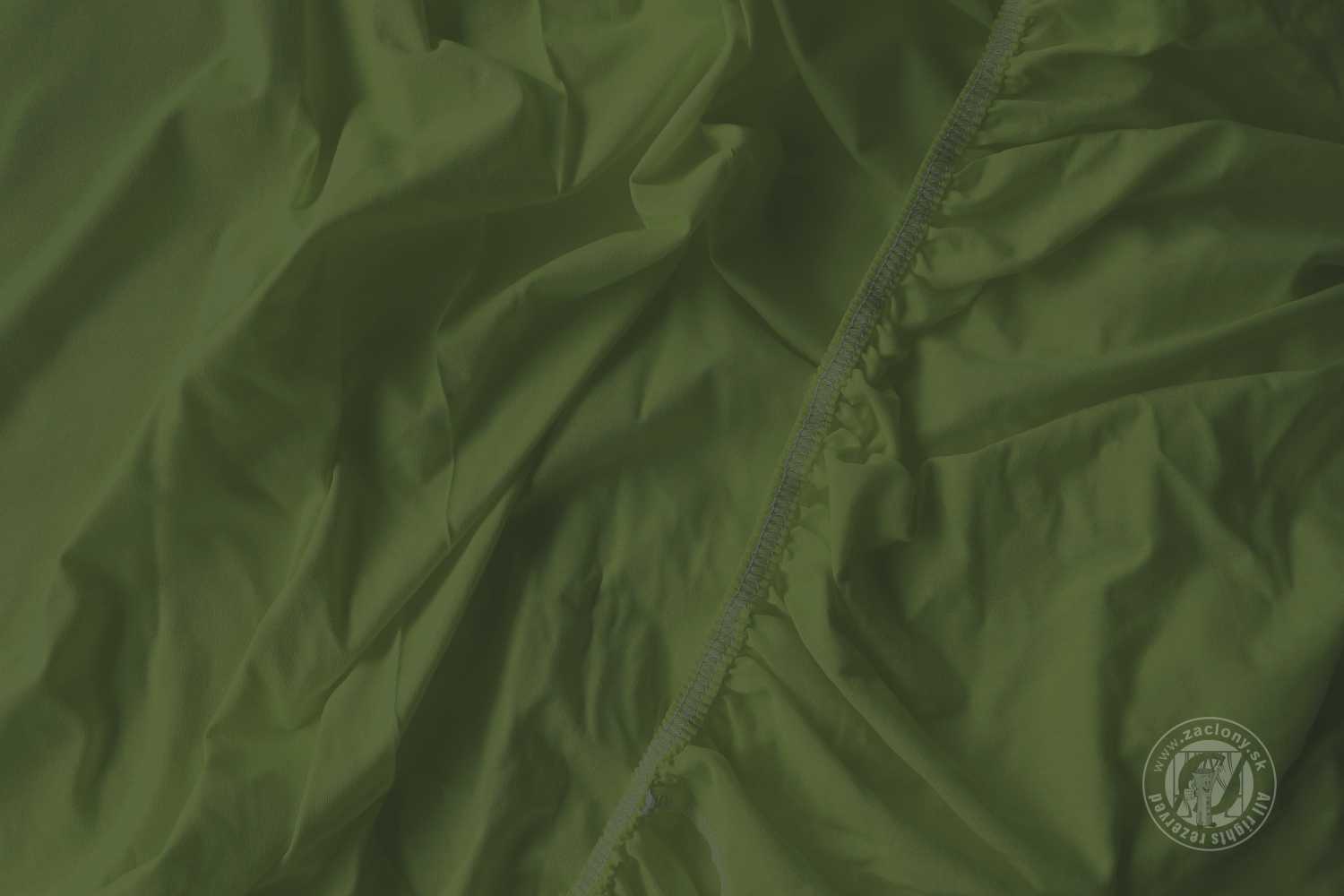 Napínacia plachta JERSEY 200x220 cm zelená 39