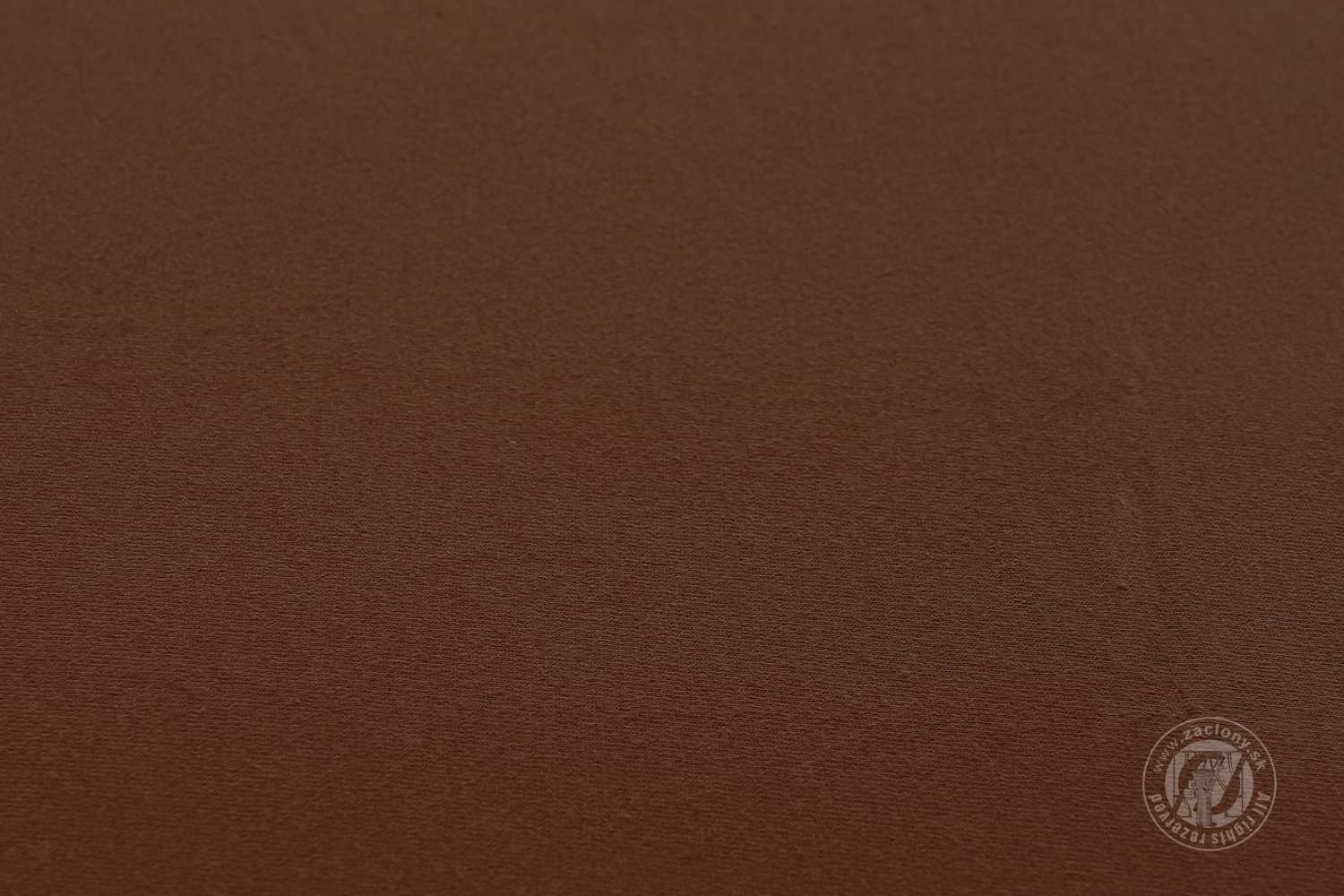 Napínacia plachta JERSEY 160x200 cm hnedá 9