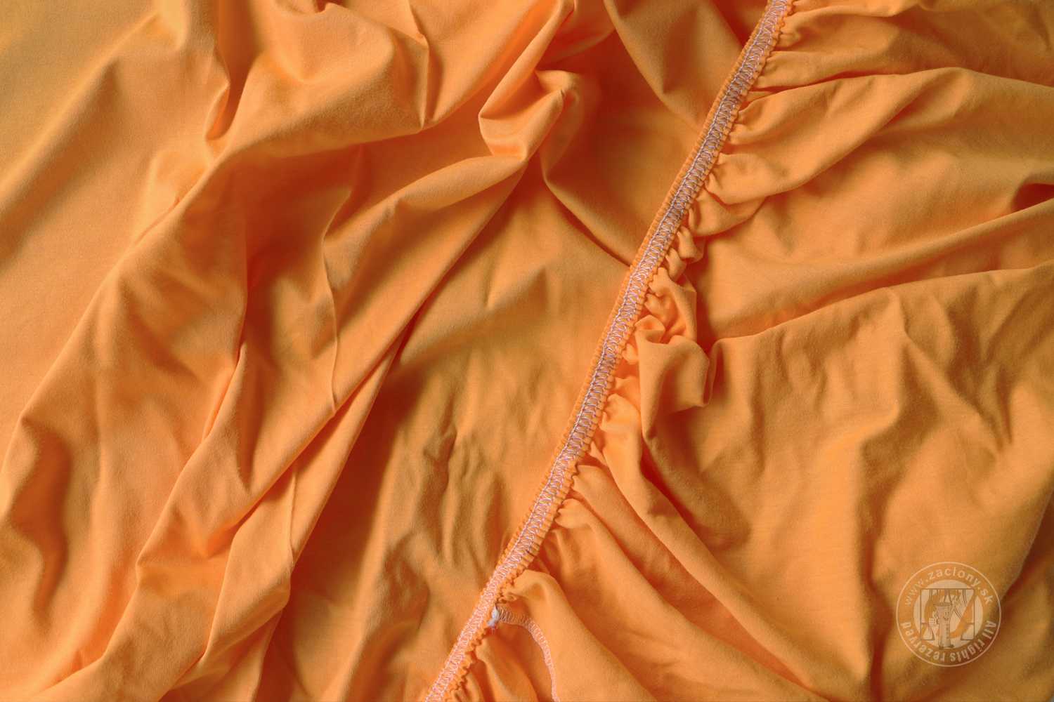 Napínacia plachta JERSEY 120x200 cm oranžová 44