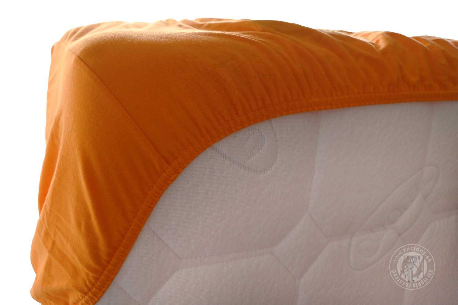 Napínacia plachta JERSEY 120x200 cm oranžová 44