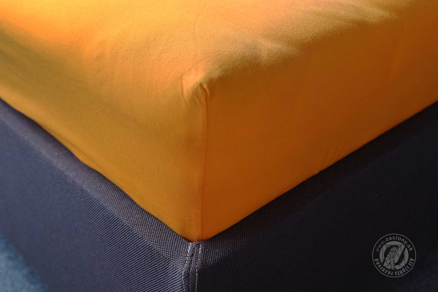 Napínacia plachta JERSEY 120x200 cm oranžová 44