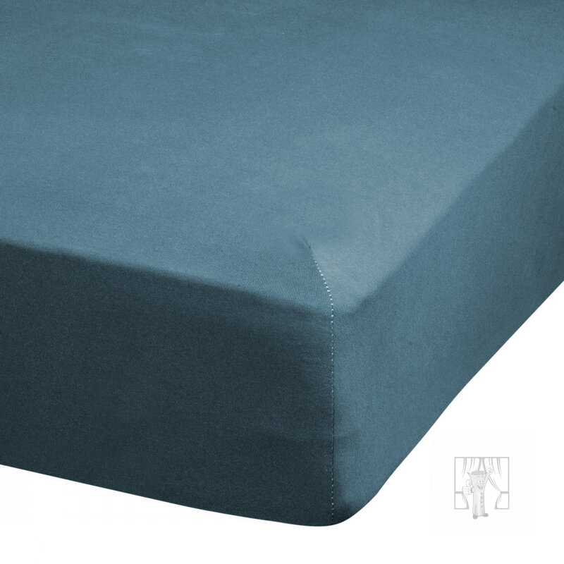 Napínacia plachta ADELA 160x200 cm tmavá tyrkysová