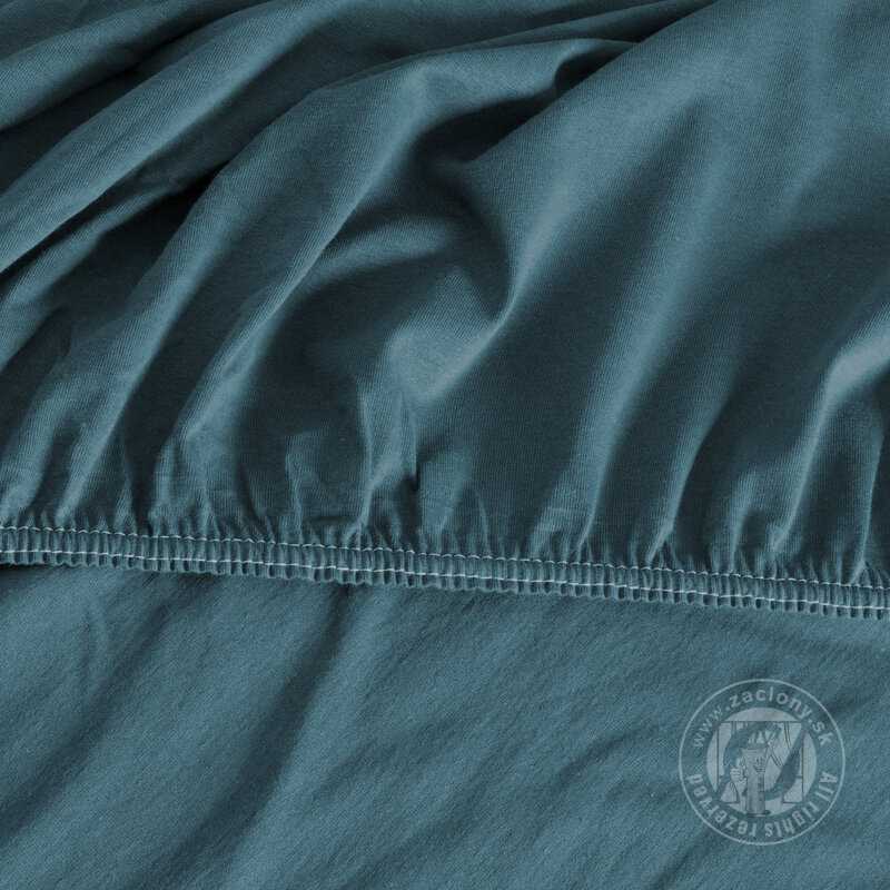 Napínacia plachta ADELA 220x200 cm tmavá tyrkysová