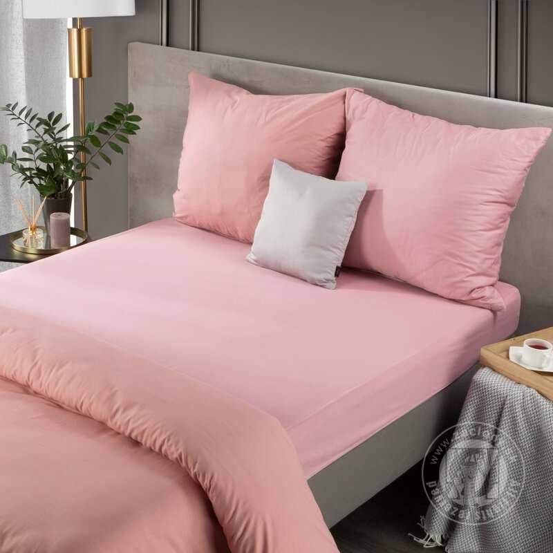 Napínacia plachta ADELA 140x200 cm púdrová ružová