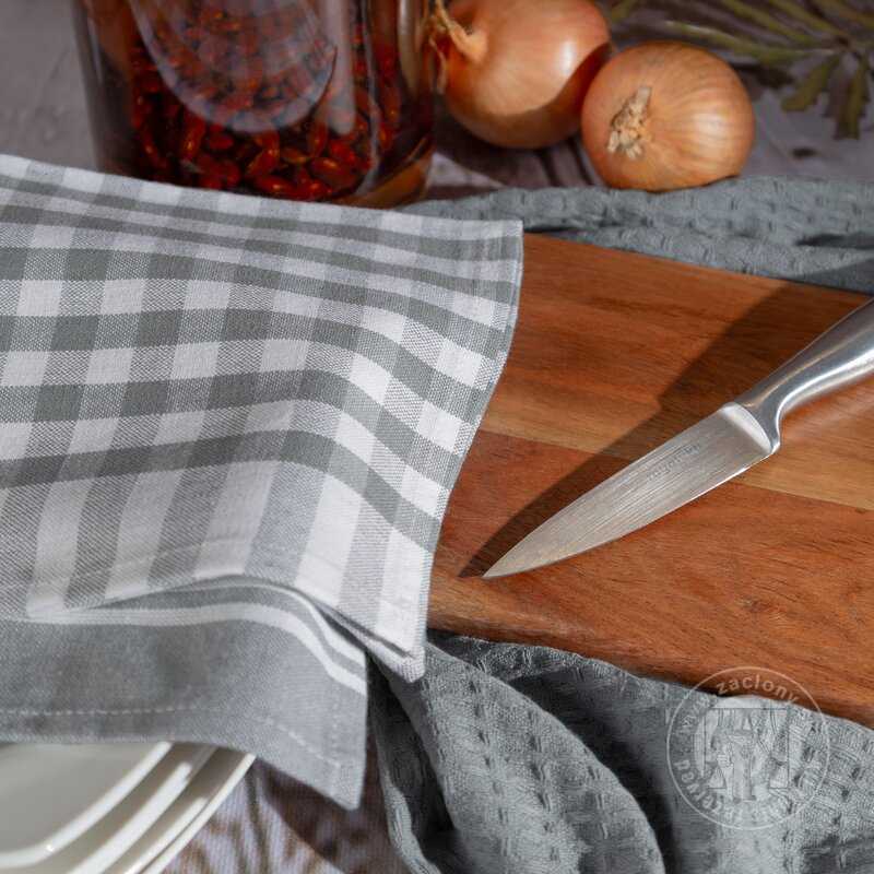 Sada bavlnených kuchynských utierok LUCY 50x70 cm sivé 3ks