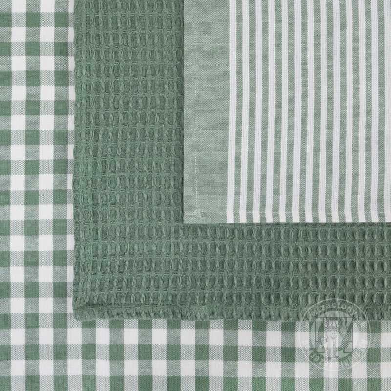 Sada bavlnených kuchynských utierok LUCY 50x70 cm zelené 3ks