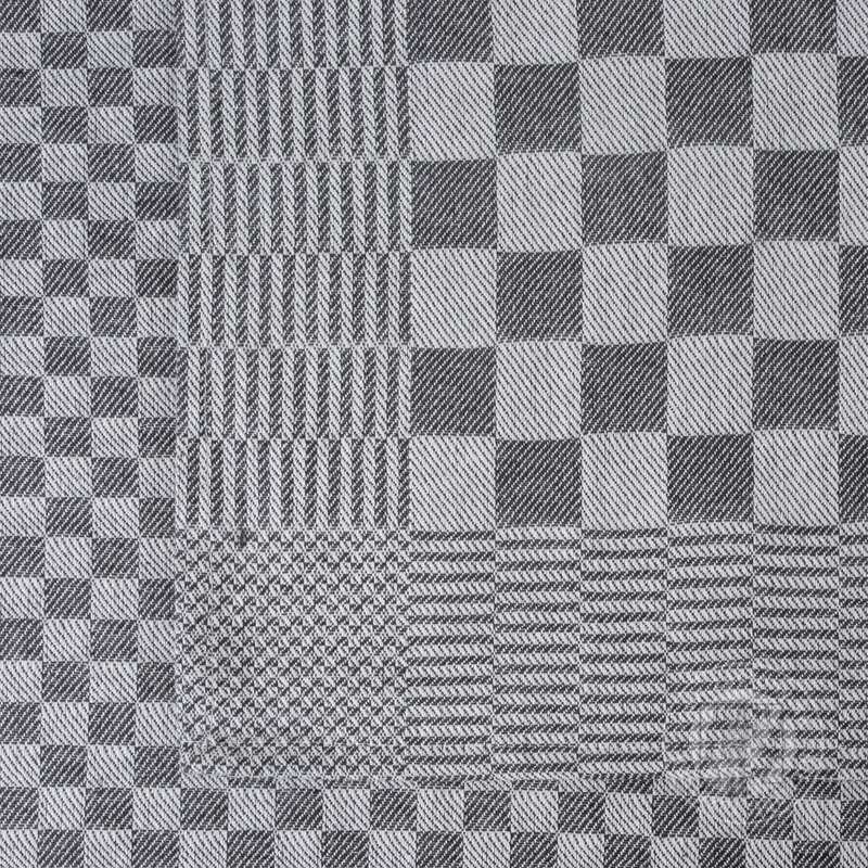 Sada bavlnených kuchynských utierok MAURO 50x70 cm tmavosivé 2ks