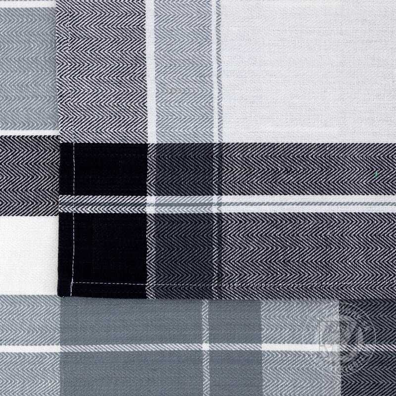 Sada bavlnených kuchynských utierok MONA 50x70 cm čierne 2ks