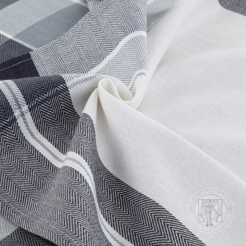 Sada bavlnených kuchynských utierok MONA 50x70 cm čierne 2ks