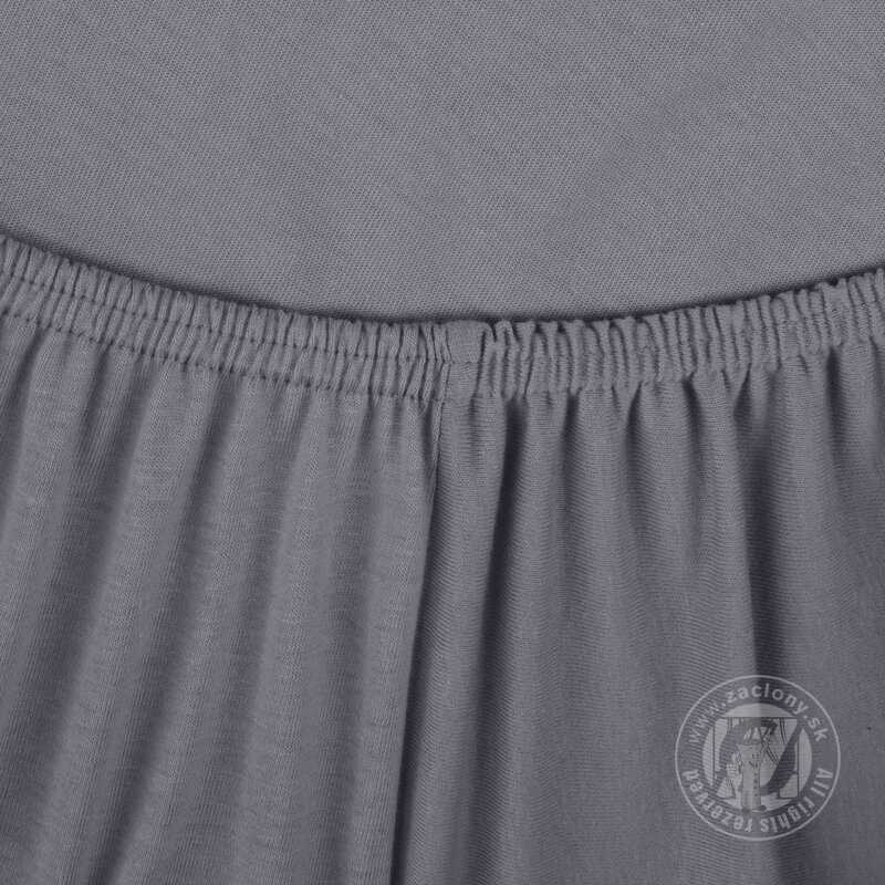 Napínacia plachta JERSEY3 180x200 cm oceľová