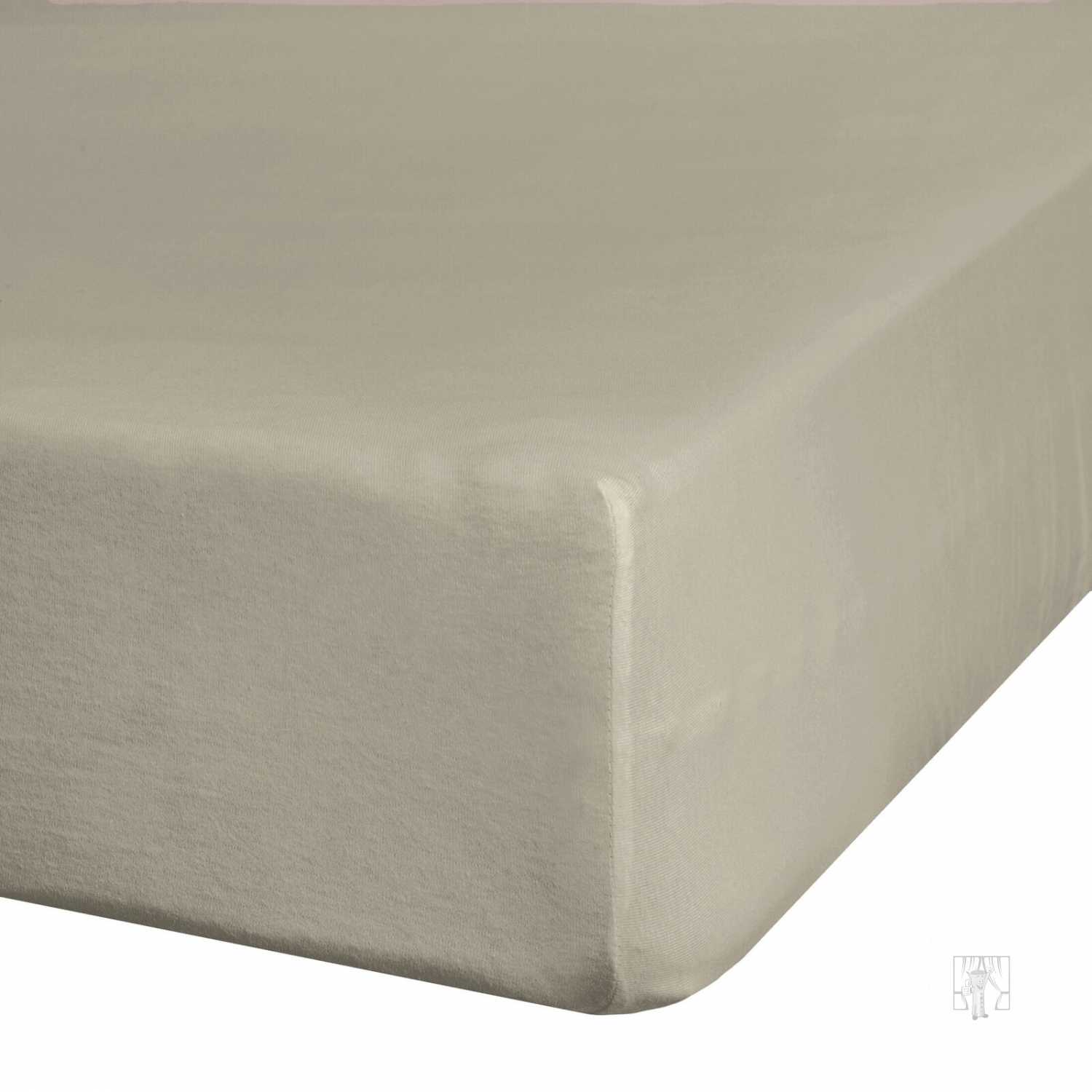 Napínacia plachta JERSEY3 220x200 cm béžová