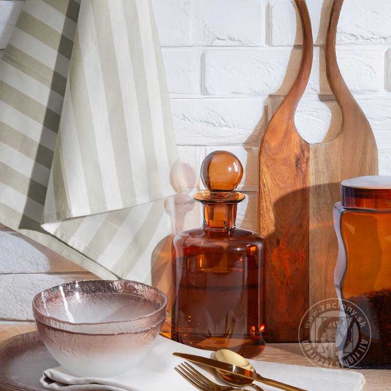 Sada bavlnených kuchynských utierok KARIN 50x70 cm béžové 2ks