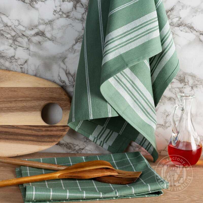 Sada bavlnených kuchynských utierok RUBI 50x70 cm zelené 2ks