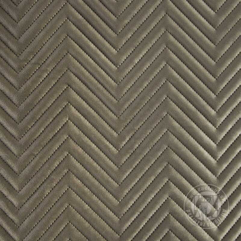 Zamatový prehoz na kreslo SOFIA 70x160 cm hnedý