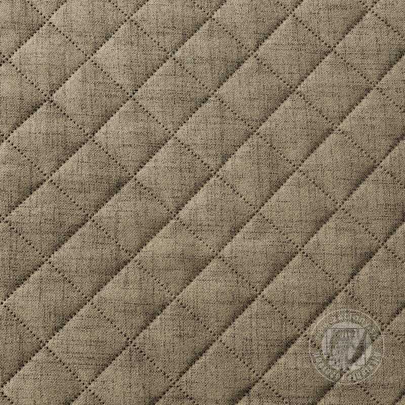 Prehoz na kreslo s ľanovou štruktúrou LEN1 70x160 cm tmavobéžový