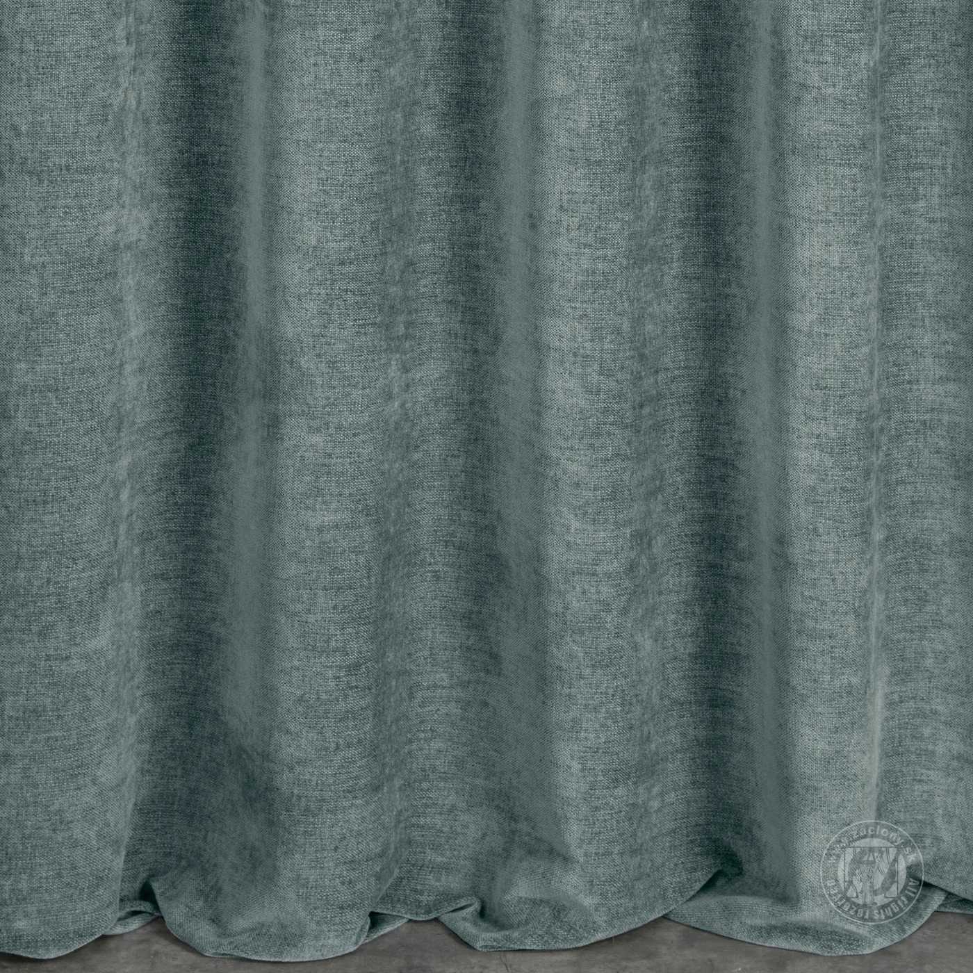 Šenilový záves NATALI 300 cm mätový