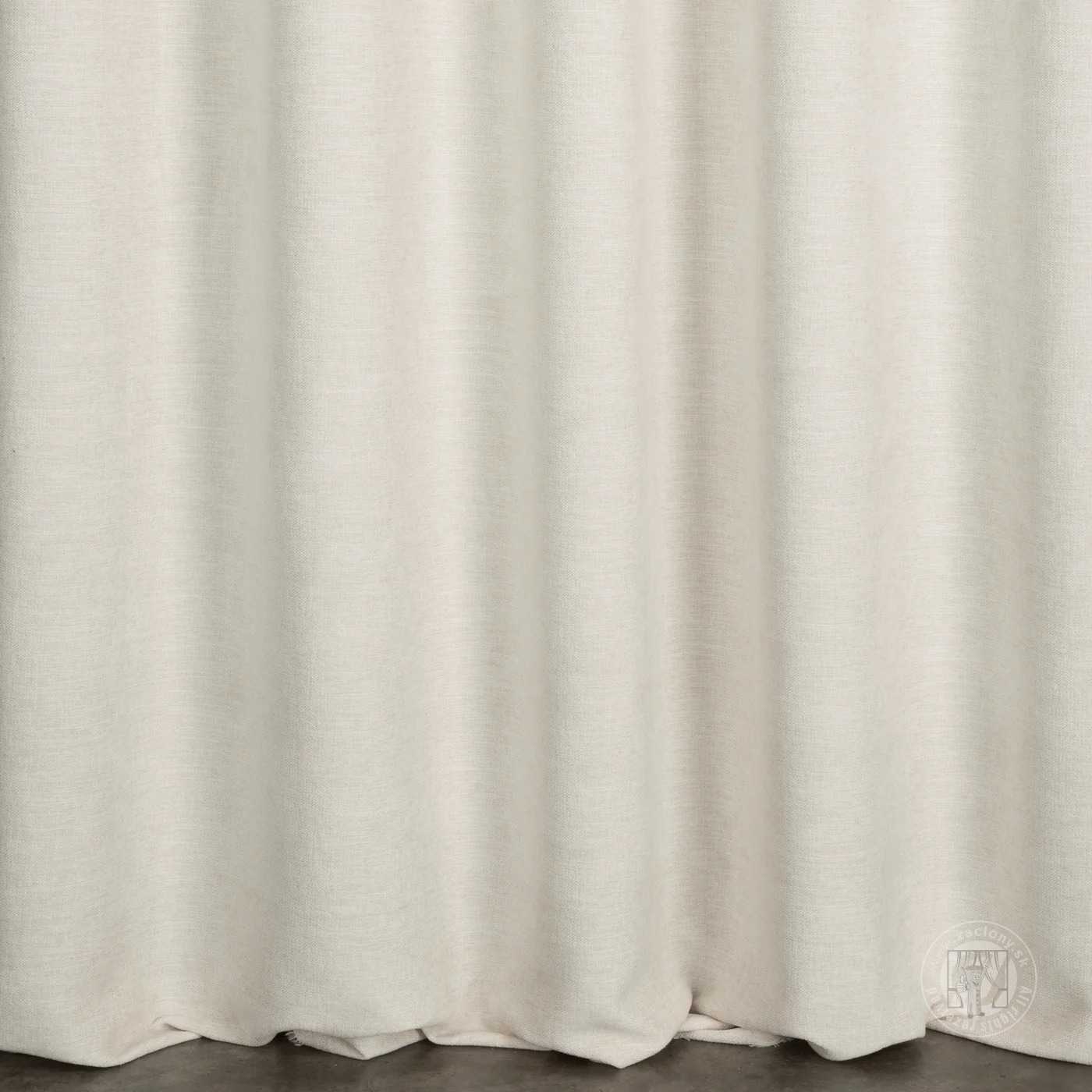 Šenilový záves NATALI natural, 300cm