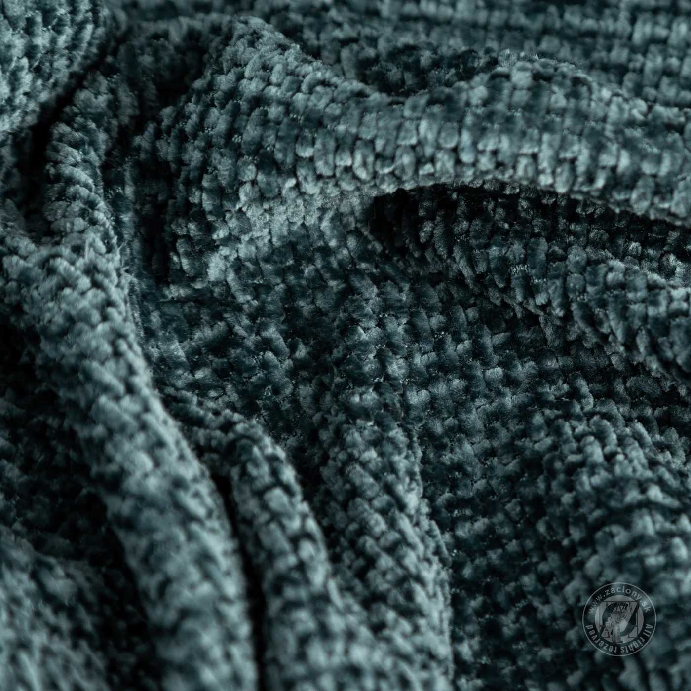 Šenilový záves ALETA 280 cm granátový