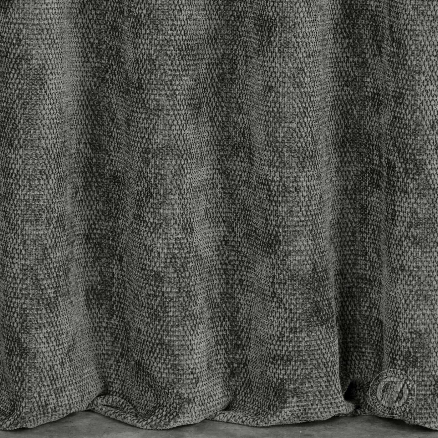 Šenilový záves ALETA 280 cm popolavý