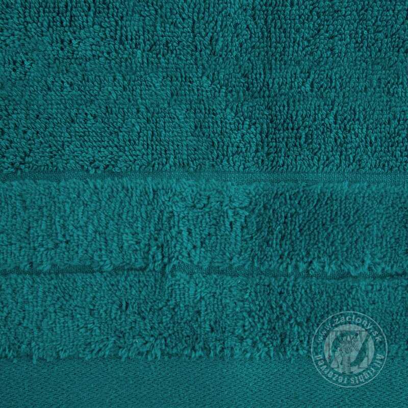 Osuška DAMLA 70x140 cm tmavá tyrkysová 18