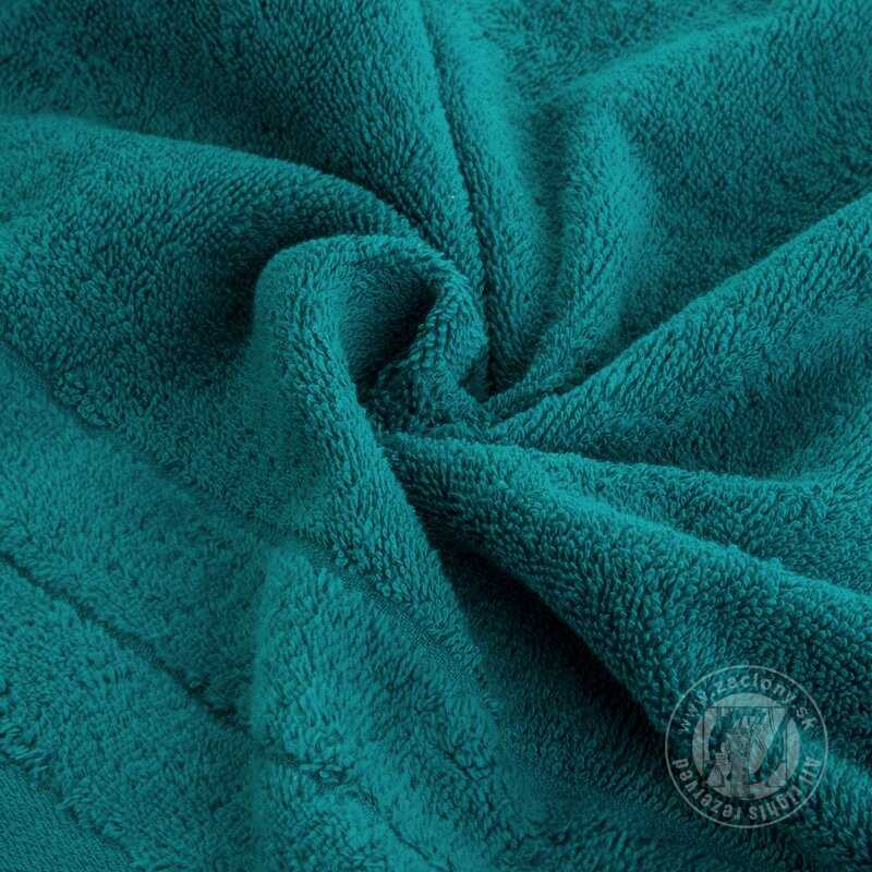 Osuška DAMLA 70x140 cm tmavá tyrkysová 18