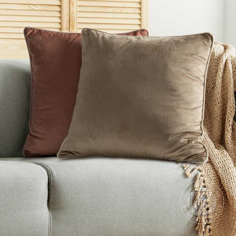 Obliečka na vankúš GAJA2 s lemovaním 60x60 cm granátová