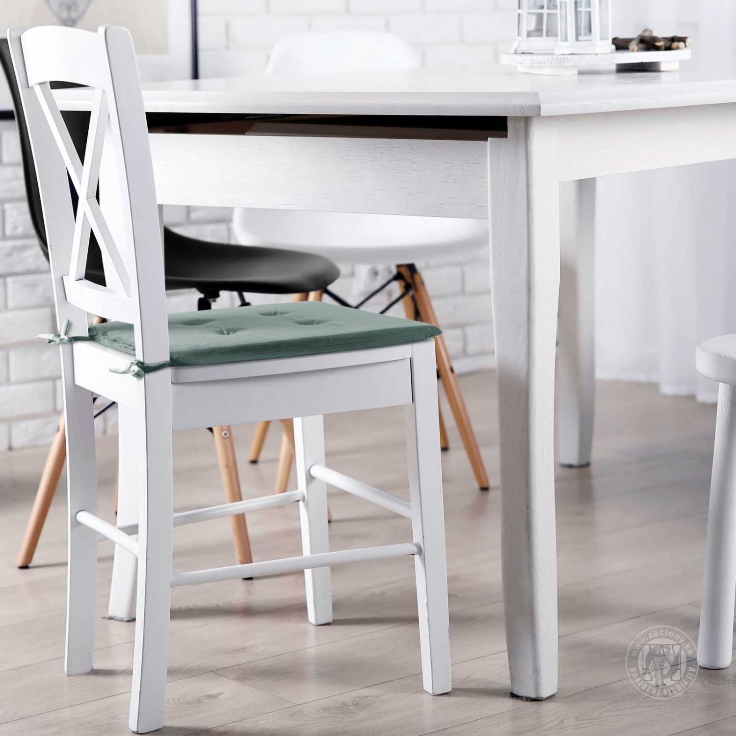 Podsedák GAJA 40x40 cm tmavý mätový