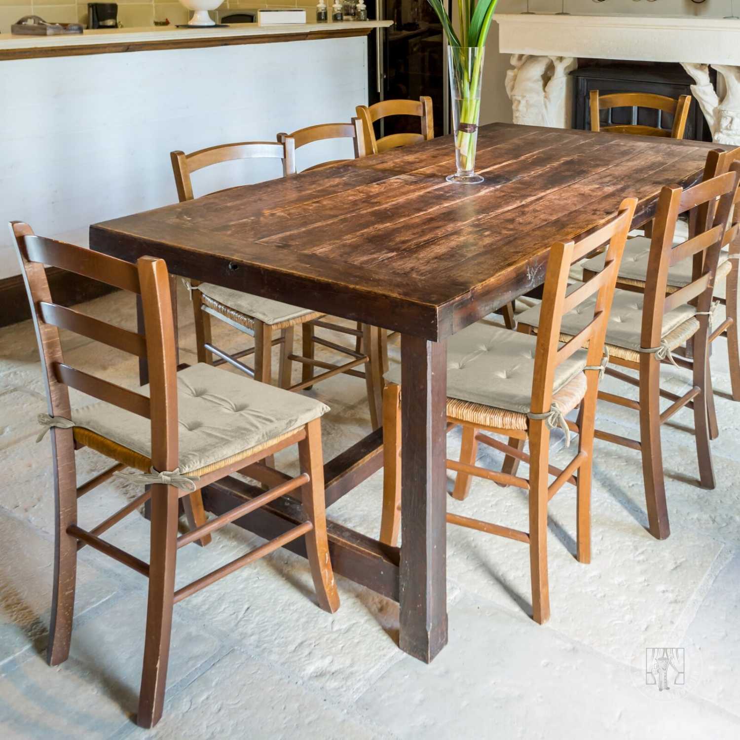 Podsedák GAJA 40x40 cm krémový