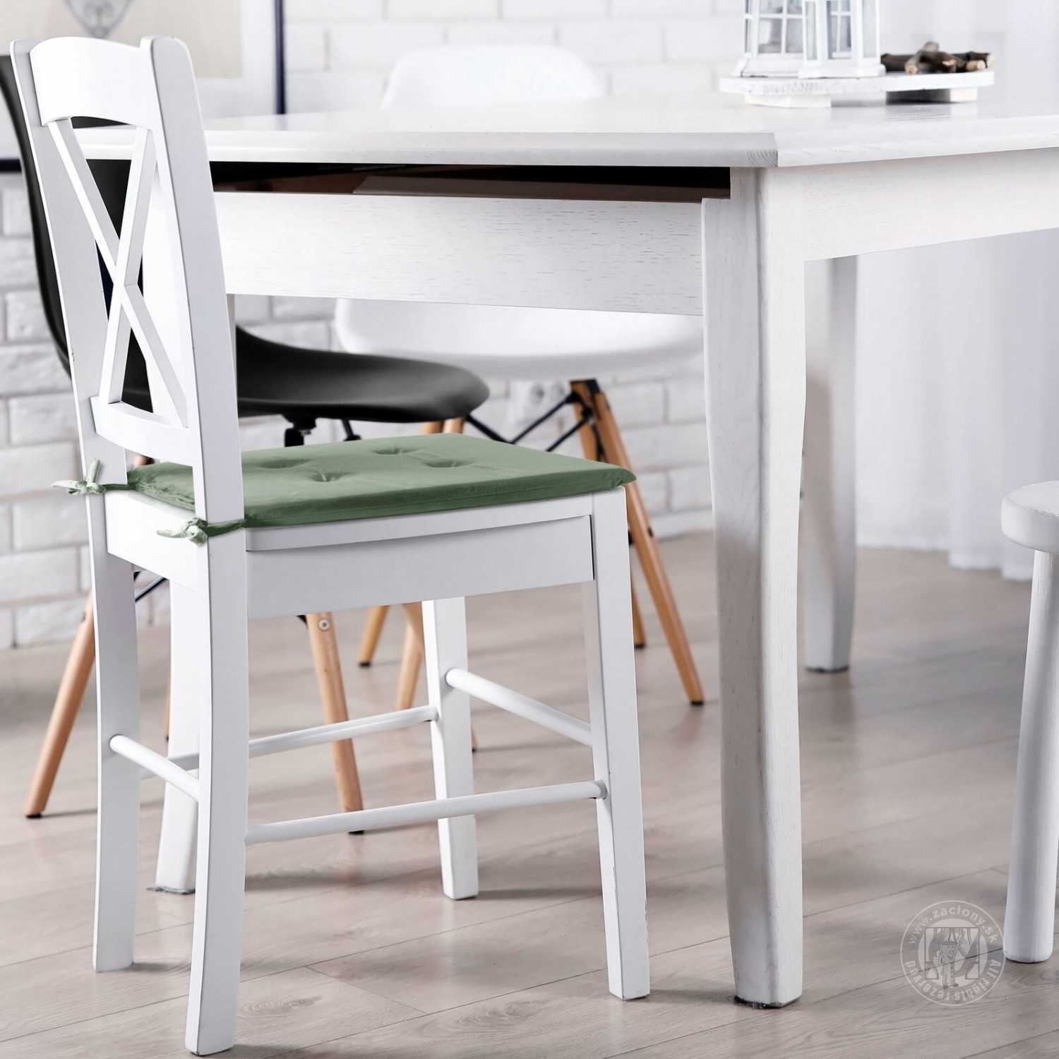 Podsedák GAJA 40x40 cm olivový