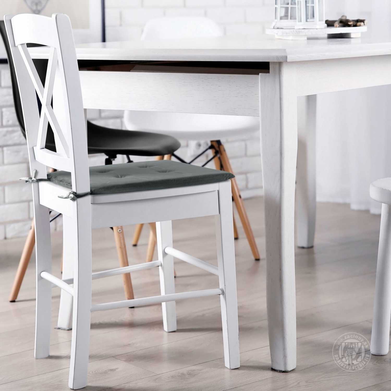 Podsedák GAJA 40x40 cm grafitový