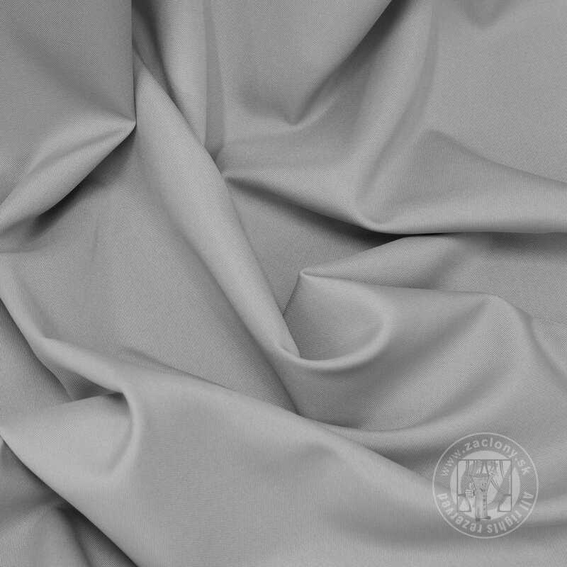 Krátky záves RITA na krúžkoch oceľový 140x175cm