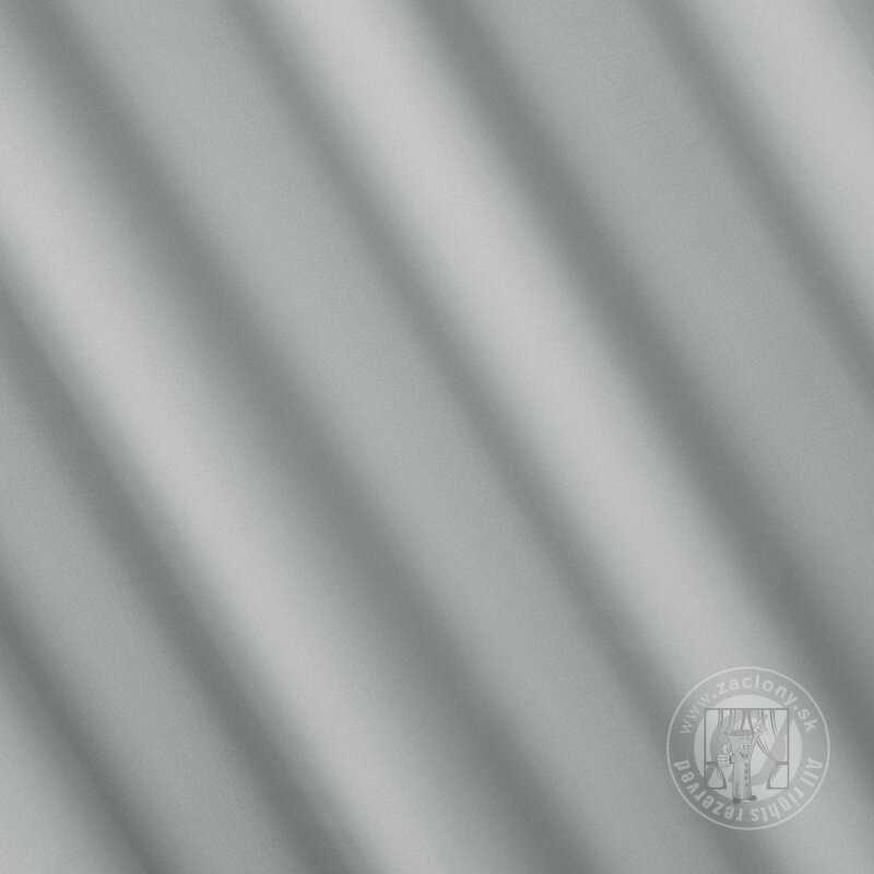 Krátky záves RITA na krúžkoch oceľový 140x175cm