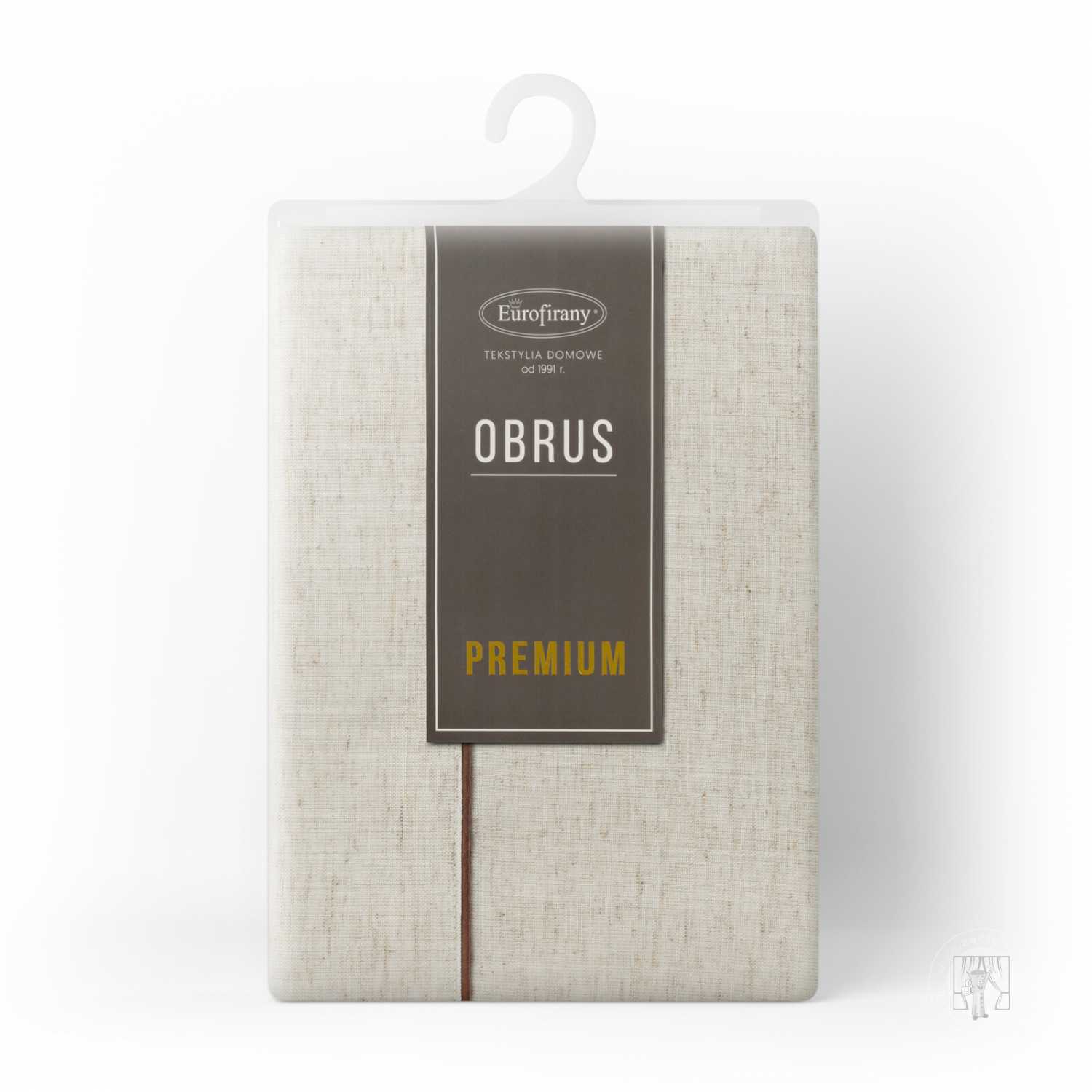 Obrus NATURA s prímesou ľanu 145x240cm